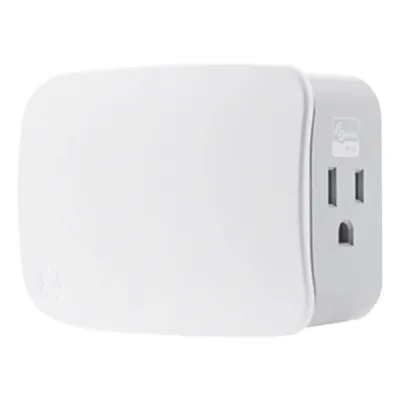 (ZWAVE) Plug-In On/off, señal inalambrica Z-WAVE para Tomacorriente convencional, compatible con HUB HC7, C8, panel L5210, L7000, Total Connect y Alarm.com