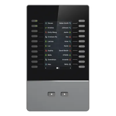 Modulo de extensión para modelos GRP2615, GRP2624, GRP2650 & GRP2670 y al Videoteléfono IP GXV3350 & GXV3450 de Grandstream.