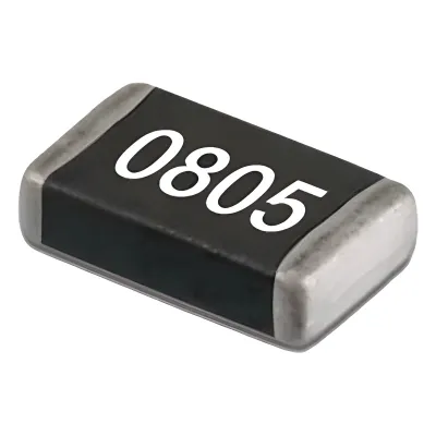 Resistencia SMD de 4.7 Ohm, 1/8 Watt, Montaje 805, Tolerancia 1 %.
