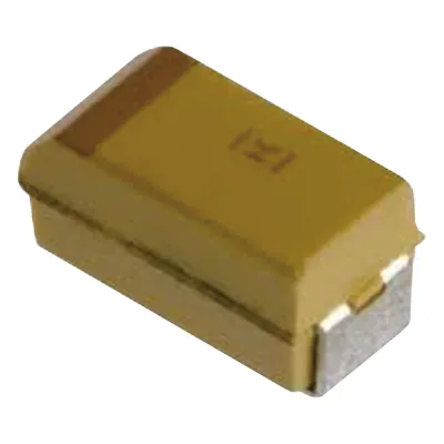 Capacitor de Tantalio tipo SMD de 10 uFd para C28, C29 y C48 del Monitor COM-3010.