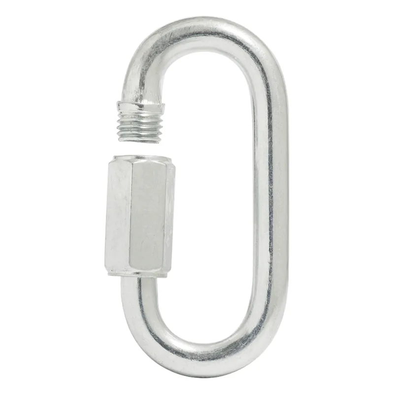 Eslabón de acero con seguro 1/4" 400kg