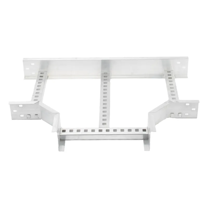 Derivación "T" Horizontal de Aluminio Perfil Z / Peralte 3 1/4" / Ancho 12"/ Radio 8" / Incluye Tornillería (CHTHEZ314R8X12AK)