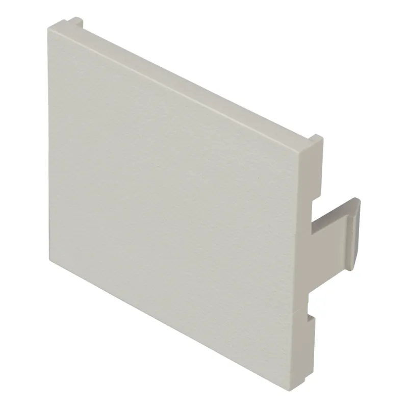 Módulo de Tapa Ciega (Inserto Ciego), de 1/2, Color Blanco Mate, 1 Pieza