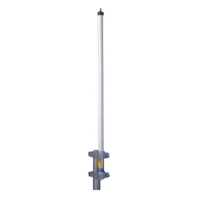 Antena Base, Fibra de Vidrio, 380-400 MHz, 9 dB de Ganancia, Especial para Aplicaciones de Seguridad Pública