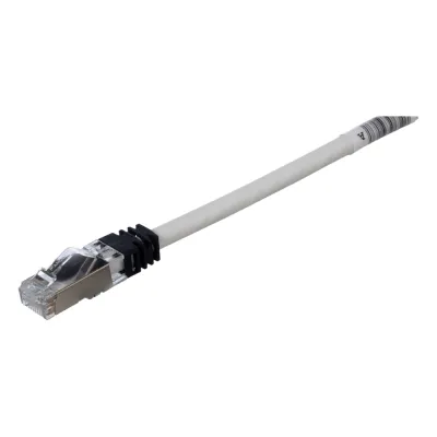 Patch Cord Cat6A, Blindado S/FTP, CM/LS0H, 10 Metros, Color Gris