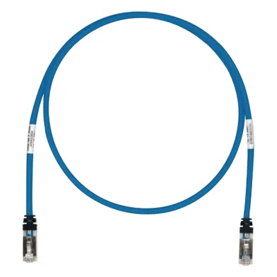 Patch Cord Cat6A, Blindado S/FTP, CM/LS0H, 20 Metros (65.62 Pies), Color Azul