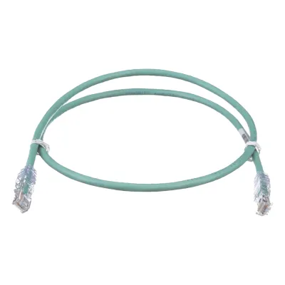 Cable de Parcheo TX6, UTP Cat6, 24 AWG, CM, Color Verde, 0.91 Metros (3 Pies)