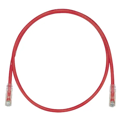 Cable de Parcheo TX6, UTP Cat6, 24 AWG, CM, Color Rojo, 0.91 Metros (3 Pies)