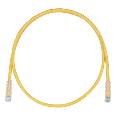 Cable de Parcheo TX6, UTP Cat6, 24 AWG, CM, Color Amarillo, 0.91 Metros (3 Pies)