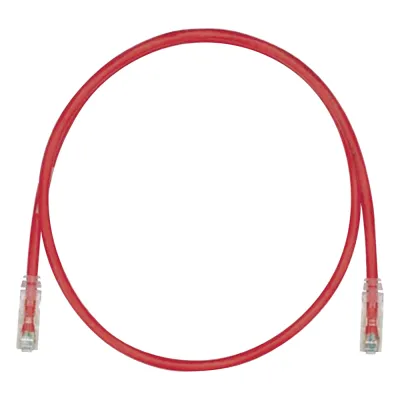 Cable de Parcheo TX6, UTP Cat6, 24 AWG, CM, Color Rojo, 1.52 Metros (5 Pies)
