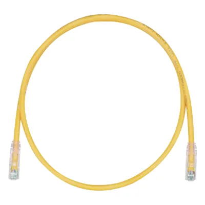 Cable de Parcheo TX6, UTP Cat6, 24 AWG, CM, Color Amarillo, 2.13 Metros (7 Pies)