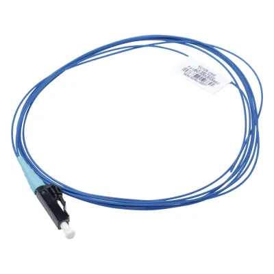 Pigtail de Fibra Óptica LC Simplex, Multimodo OM4 50/125, 900um, Color Aqua, 1 Metro (3.28 Pies)