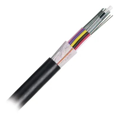 Cable de Fibra Óptica 12 Hilos, OSP (Planta Externa), No Armada (Dieléctrica), MDPE (Polietileno de Media Densidad), Multimodo OM3 50/125 Optimizada, Precio Por Metro