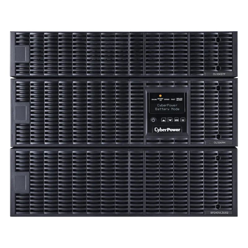 UPS de 10000 VA/10000 W, Online Doble Conversión, 200 - 240 Vac de Entrada, 120 - 240 Vac de Salida, Entrada Hardwired, Onda Senoidal Pura, Torre o Rack de 8 UR, Con 6 Tomas NEMA 5-20R, 3 NEMA L6-30R y Terminal Hardwire