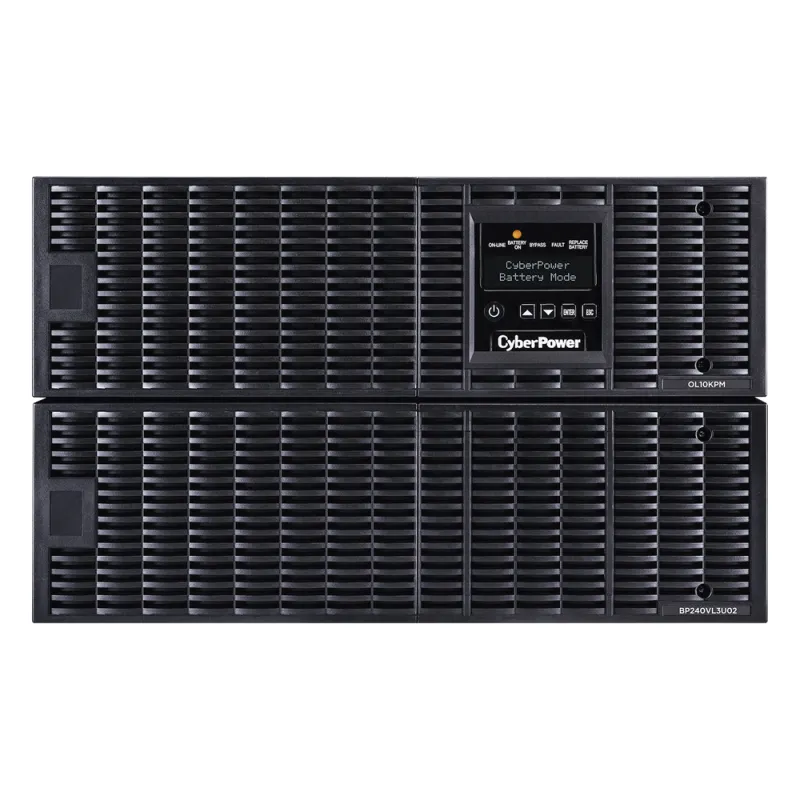 UPS de 10000 VA/10000 W, Online Doble Conversión, 200 - 240 Vac de Entrada, 200 - 240 Vac de Salida, Terminal Hardwired, Onda Senoidal Pura, Torre o Rack de 6 UR, Con 3 Tomas NEMA L6-30R