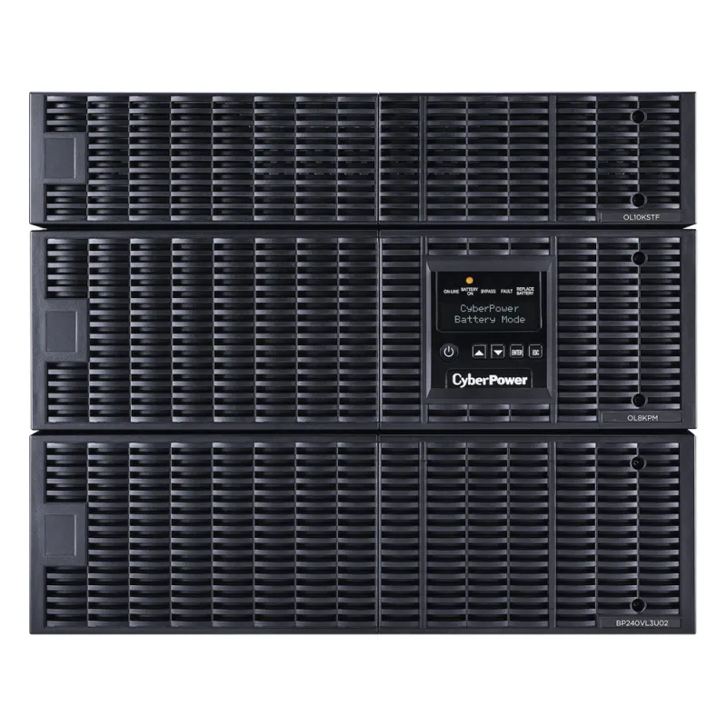 UPS de 8000 VA/8000 W, Online Doble Conversión, 200 - 240 Vac de Entrada, 120 - 240 Vac de Salida, Entrada Hardwired, Onda Senoidal Pura, Torre o Rack de 8 UR, Con 6 Tomas NEMA 5-20R, 3 NEMA L6-30R y Terminal Hardwired