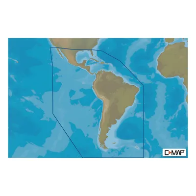 M-SA-Y038-MS MAX-N+ mapas del caribe, centro y Sudamérica. Compatible únicamente con series GO, NSO y NSS.