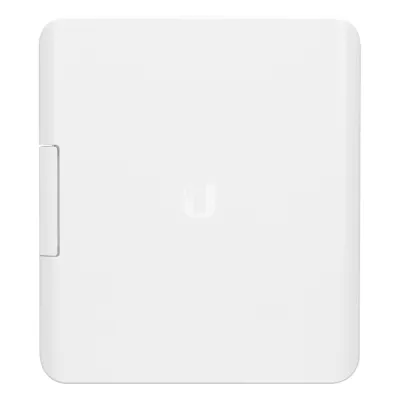 Gabinete de Exterior para Switch Ubiquiti USW-Flex con Montaje en Poste e Inyector PoE 60W