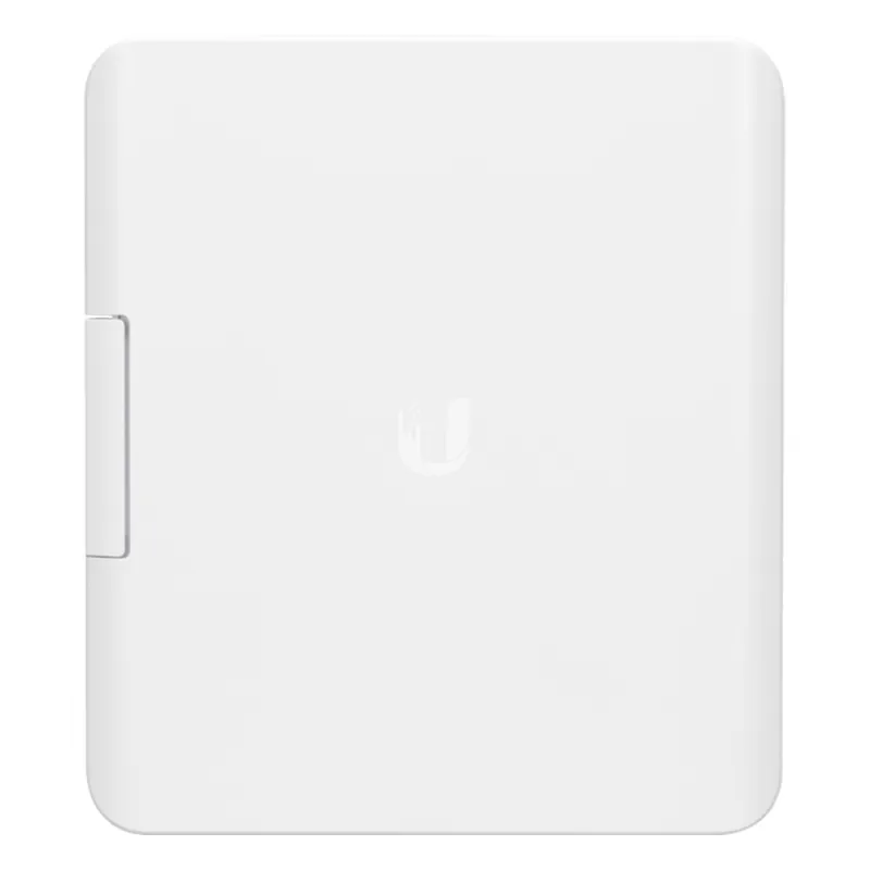 Gabinete de Exterior para Switch Ubiquiti USW-Flex con Montaje en Poste e Inyector PoE 60W