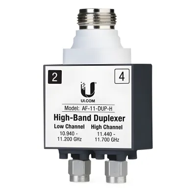 Duplexer para AF-11, banda licenciada de 11 GHz de banda alta (10.940-11.200 GHz y 11.440-11.700 GHz)