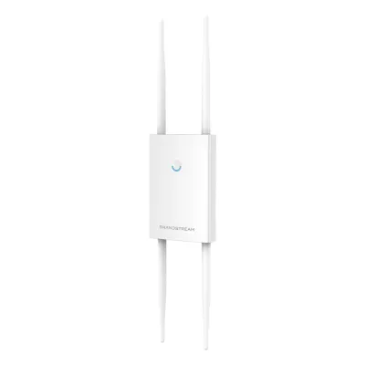 Punto de acceso para exterior Wi-Fi 802.11 ac 2.33 Gbps, Wave-2, MU-MIMO 4x4:4, de largo alcance con administración desde la nube gratuita o stand-alone.