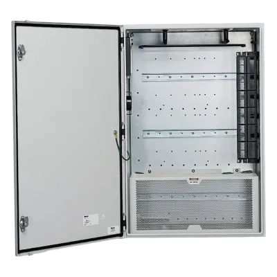 Gabinete de Zona de Instalación en Pared, Diseñado Para Dos Switches, Uso Industrial con Clasificación UL tipo IP66 y 4/12, Color Gris