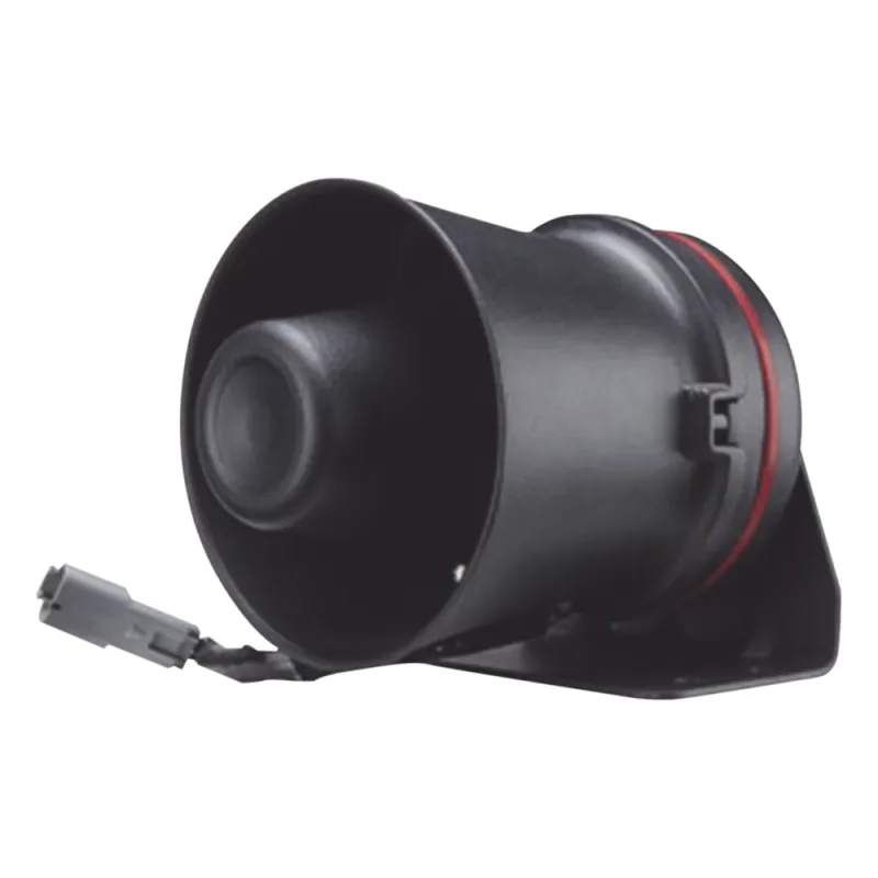 Bocina de uso Rudo para Motocicleta de 100 W, Alto Rendimiento y Base en Aluminio, 8 Ohm de Impedancia