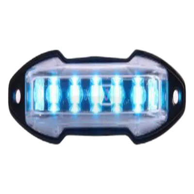 Luz auxiliar con 9 LED color ambar angulo de 180 grados