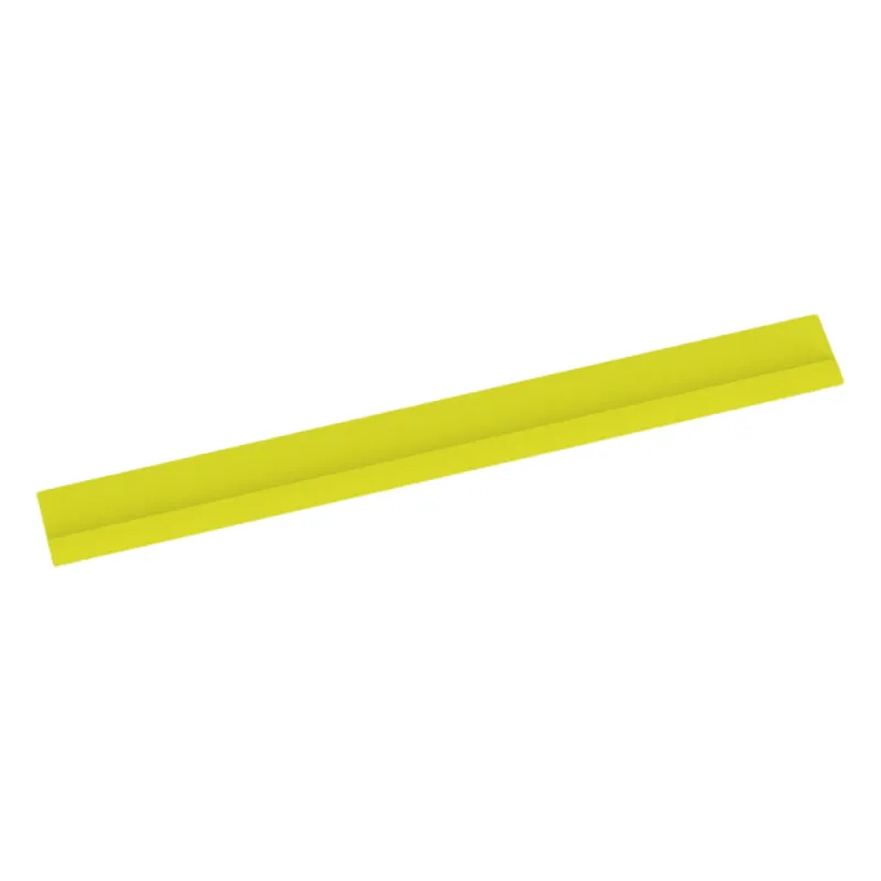 Tapa Con Bisagra a Presión Para Canaleta FiberRunner™ FR12X4YL6, de PVC Rígido, Color Amarillo, 1.8 m de Largo