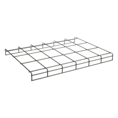 Charola para Canalización Wyr-Grid® Tipo Malla, Con Pintura Electrostática en Color Negro, 18 in (457.2 mm) de Ancho, 53.1 mm de Alto y 3 m de Largo