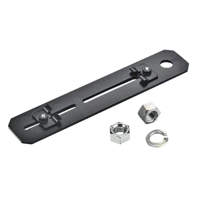Soporte de Montaje a Techo, para Canaletas FiberRunner 4X4 o 6x4, Uso con Varilla Roscada de 5/8", Color Negro