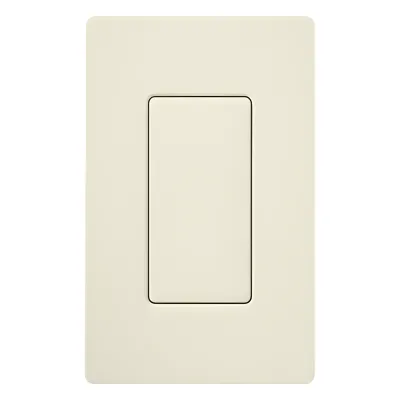 Inserto ciego para abertura tipo designer, acabado satinado color Biscuit, para placas Claro y Satin Colors de Lutron