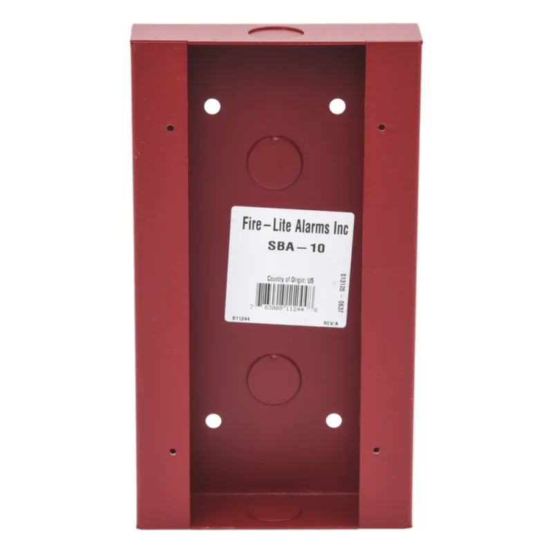 Caja de montaje superficial para estación de liberación de agente, compatible con BG-12LR, BG-12LRA y NBG-12LRA