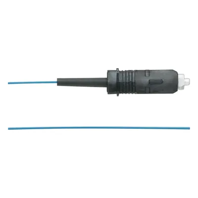 Pigtail de Fibra Óptica SC Simplex, Multimodo OM4 50/125, 900um, Color Aqua, 1 Metro (3.28 Pies)