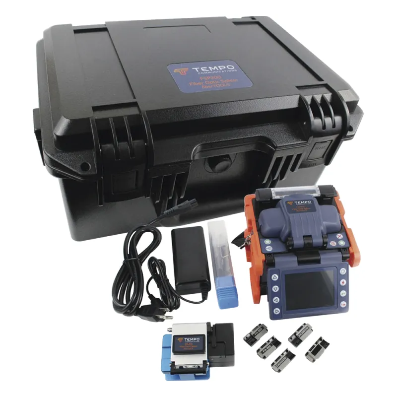 Fusionadora de Fibra Óptica de Alineación por Núcleo con 6 Motores con Pérdida Típica (SM); 0.01 dB (MM); 0.04 dB) / Capacitación Básica Virtual Gratuita