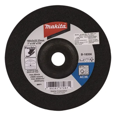 Disco de desbaste de 4 1/2"