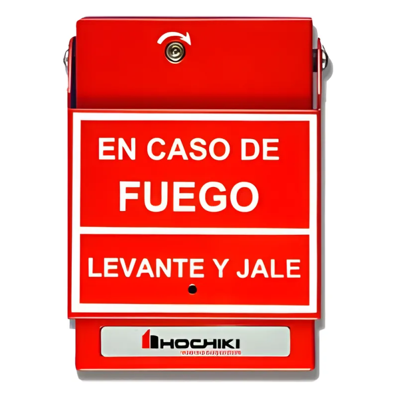 Estación De Jalón Convencional De Doble Acción, Color Rojo, Texto En Español (0600-01230) Incluye varilla de vidrio