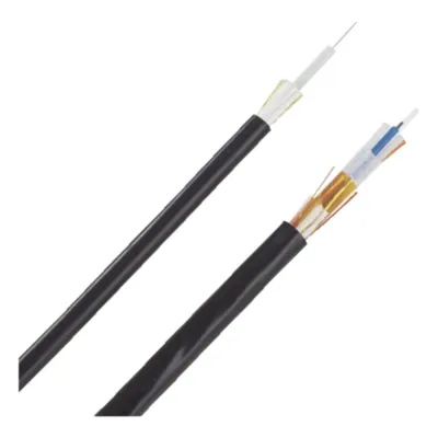 Cable de Fibra Óptica de 6 Hilos, Monomodo OS2, Interior/Exterior, Loose Tube 250um, No Conductiva (Dieléctrica), OFNR (Riser), Precio Por Metro