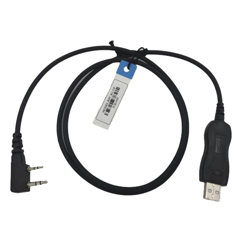 Cable de programación USB para radios portátiles de 2 pines KENWOOD y TXPRO