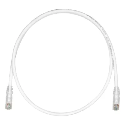 Cable de Parcheo TX6, UTP Cat6, 24 AWG, CM, Color Blanco Mate, 9.14 Metros (30 Pies)