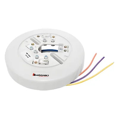Base Para Detector Convencional Con Relevador, 6 ", 4 Hilos, 24 Vcd (0300-02030)