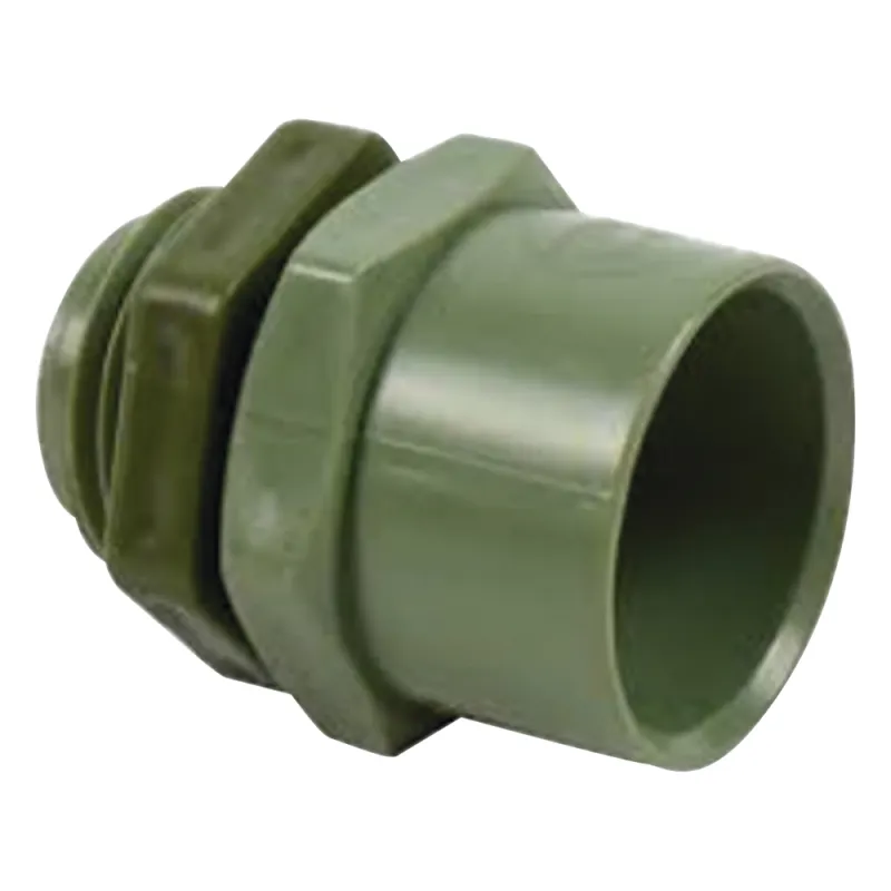 Conector de 1-1/2" para tuberia PVC conduit pesado (38 mm)