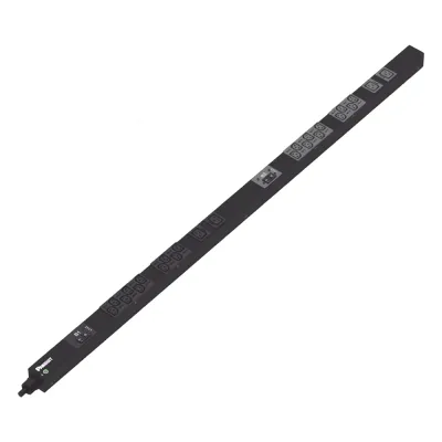 PDU Básico para Distribución de Energía, Enchufe de Entrada NEMA L6-30P, Con 20 Salidas C13 y 4 C19, de Instalación Vertical, 208 Vca, 30 Amp