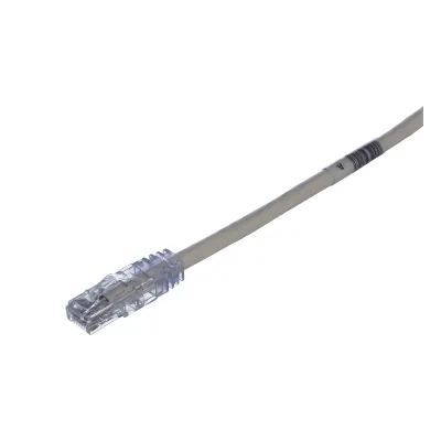 Cable de Parcheo TX6, UTP Cat6, 24 AWG, CM Color Blanco Mate, 0.61 Metros (2 Pies)
