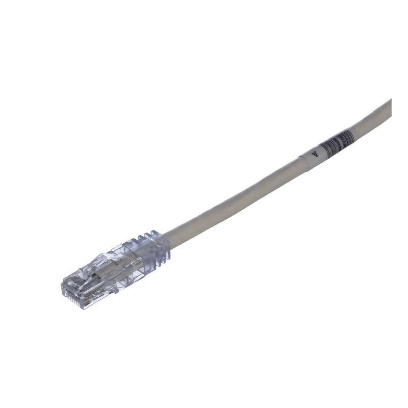 Cable de Parcheo TX6, UTP Cat6, 24 AWG, CM Color Blanco Mate, 0.61 Metros (2 Pies)