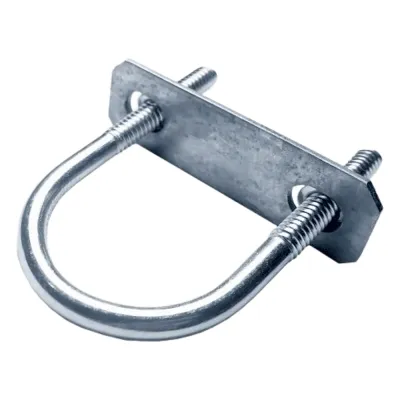 Abrazadera Roscada Tipo U 120 Ligera de 38 mm ( 1 1/2 in ) / Cuerda 1/4".