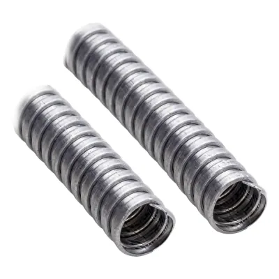 Tubo Flexible de 3/8" (9.5 mm) en Acero Galvanizado / Rollo con 20 m.