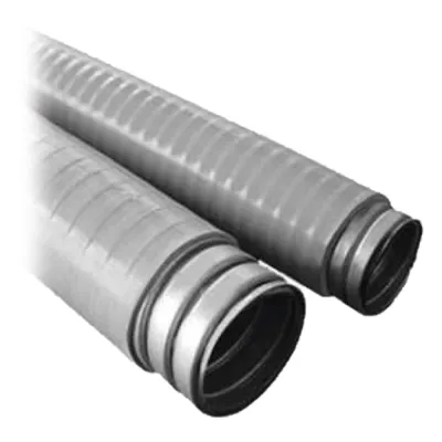 Tubo Flexible tipo Liquidtight de 1" (25 mm). Acero + PVC. Rollo de 30 Metros.