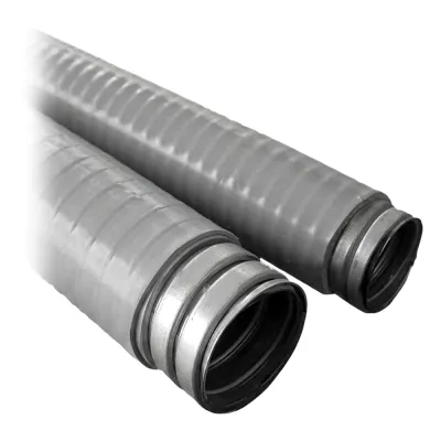 Tubo Flexible tipo Liquidtight de 3/8" (9.5 mm) / Acero + Forro PVC / Rollo de 20 Metros.
