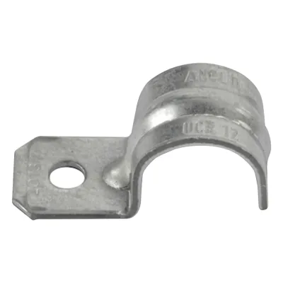 Abrazadera tipo Uña para Tubo Conduit Pared Delgada de 1/2 (13 mm).